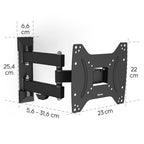 Wall Mount for TV, Fullmotion, 122 cm (48"), 220822