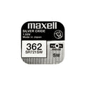 Бутонна батерия сребърна MAXELL SR721 SW  AG11/362/ 1.55V