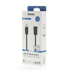 HAMA Extension Cable, USB-A Female - USB-A Male, 3 m, 480 Mbit/s, Black