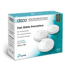 TP-Link Deco M5 AC1300 Whole Home Mesh Wi-Fi System, 2.4/5 GHz, 400 - 867 Mbps, Gigabit, (3-pack)