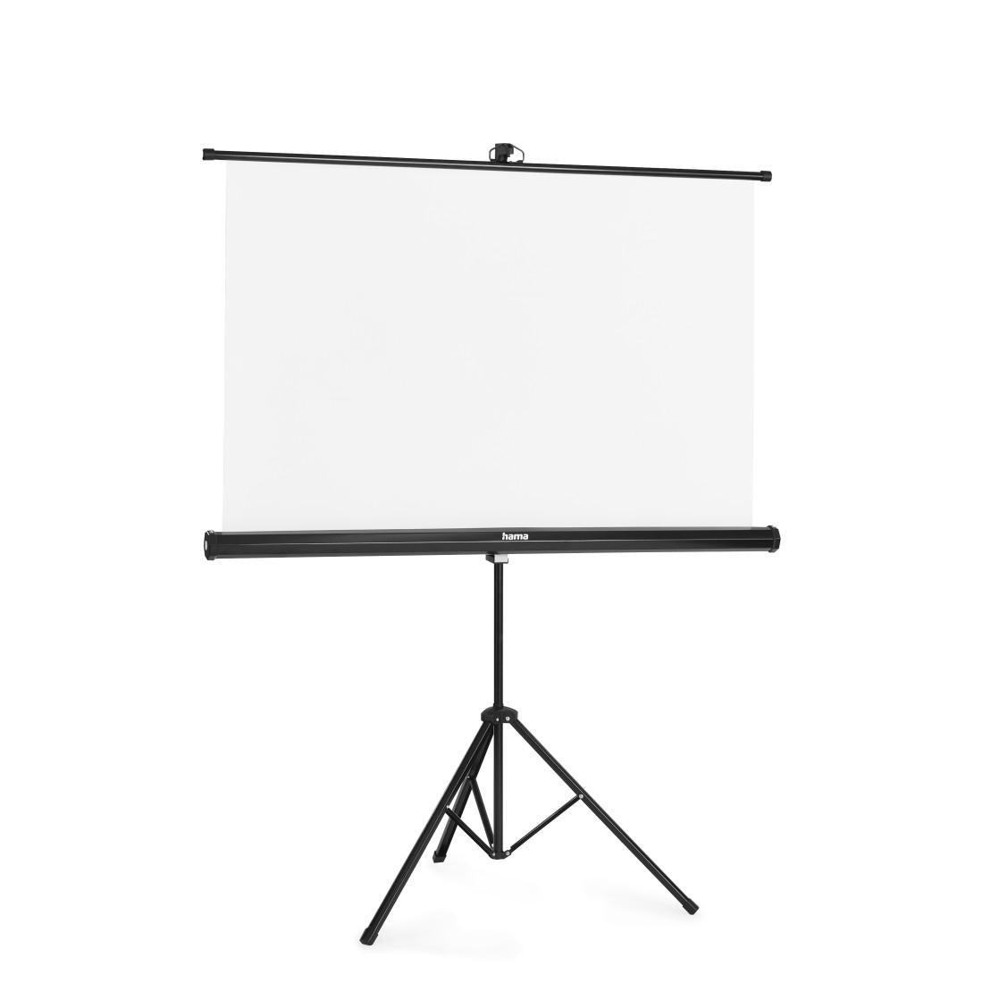 Екран на стойка 125x125 cm, 2 в 1, мобилен комплект, 21575