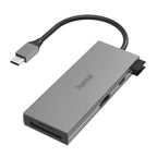 6-Port USB-C Hub, 2 x USB-A, USB-C, HDMI, SD, microSD