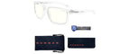 GUNNAR Intercept Crystal Computer Glasses, Clear, White