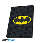 ABYSTYLE DC COMICS Set - XXL glass + Pin + Pocket Notebook "Batman"