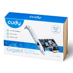 Network Card Cudy PE10, PCIe, Tri-Band, 1 x 10/100/1000 Mbps