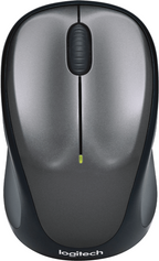 Wireless Optical Mouse LOGITECH M235, USB, 1000dpi, Black