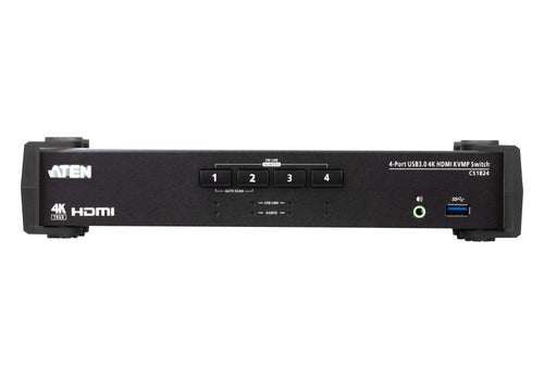 KVMP Switch ATEN CS1824, 4-port, 4K, USB 3.0, HDMI Audio