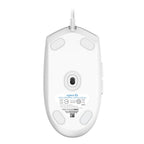 Logitech G102 LightSync Gaming Mouse, RGB, Optical, Wired, USB, White