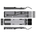 j5create JTS223 Laptop Stand, 4-Port USB-C Hub, Aluminum