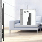 Wall Mount for TV, FIX, Black, 600x400, 190 cm (75"), 220813