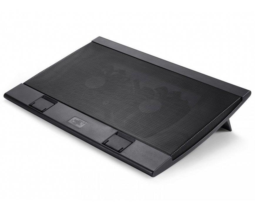 Laptop Cooler DeepCool WIND PAL FS, 17", 2x140 mm, 1200 RPM, Black