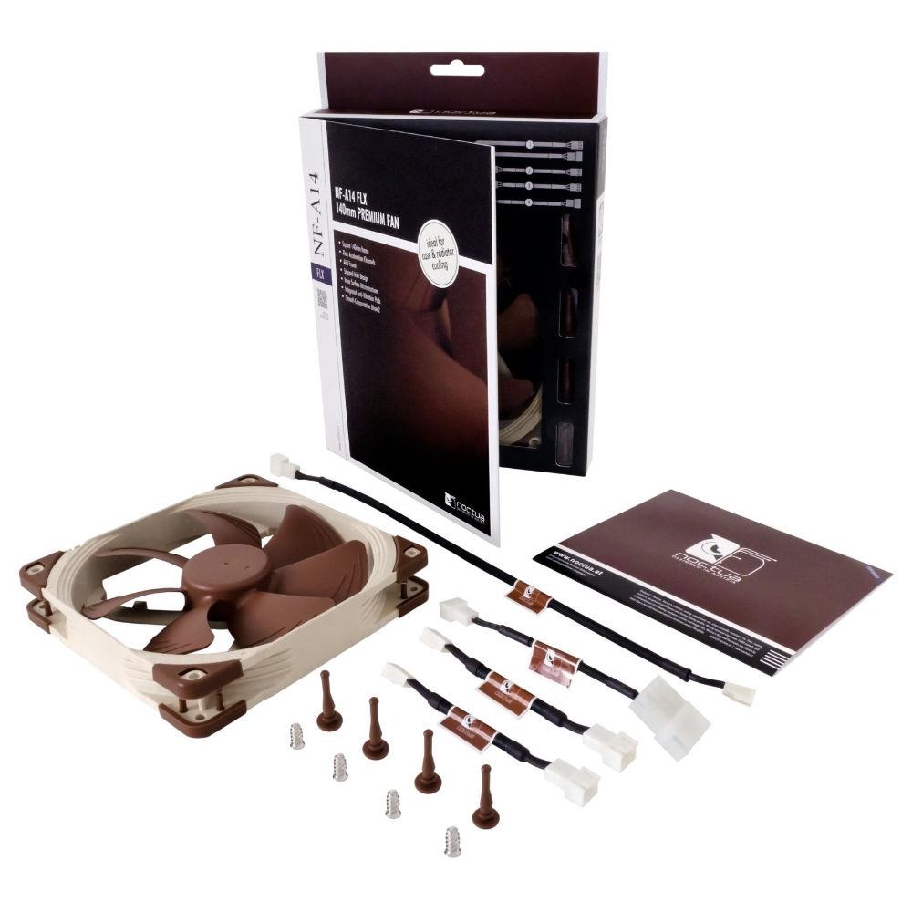 Вентилатор Noctua NF-A14x25 FLX, 140mm