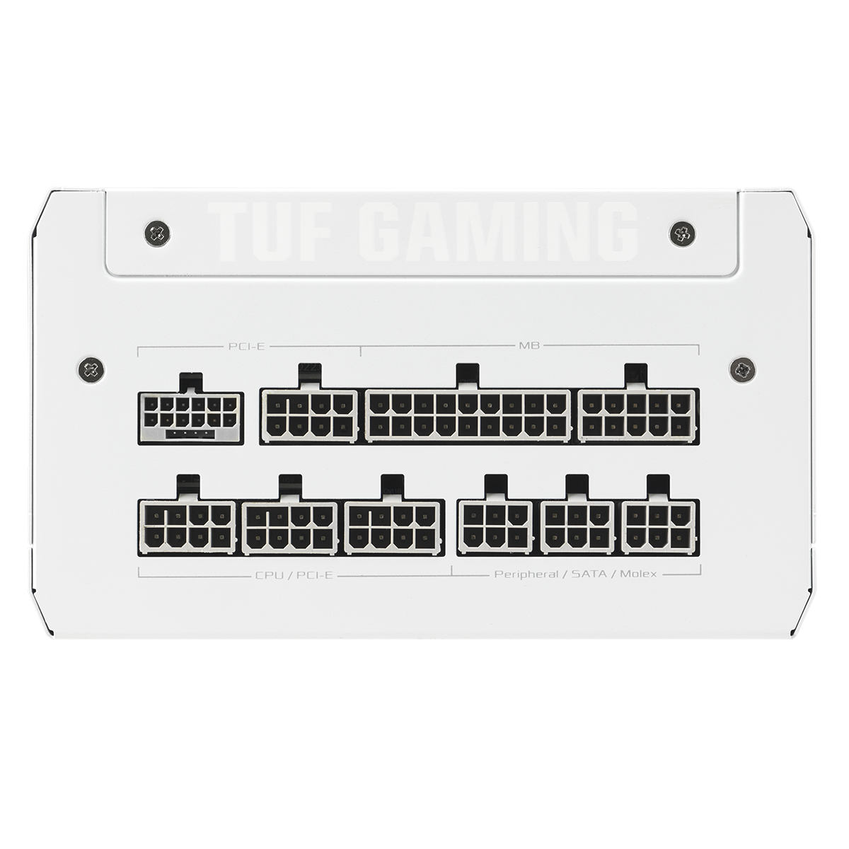 Захранващ блок ASUS TUF Gaming White 1000W 80+ Gold PCIe 5.1, Fully Modular