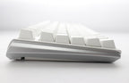 Ducky One 3 Pure White TKL Hotswap Cherry MX Clear Mechanical Gaming Keyboard, RGB, PBT Keycaps