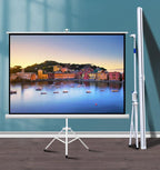 Tripod Projector Screen ESTILLO, 180 x 180, 1:1, White