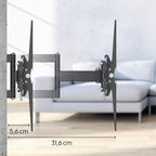 Wall Mount for TV, Fullmotion, 122 cm (48"), 220822