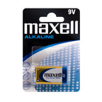 Alkaline battery MAXELL 6LF22 /6LR61/ /9V/ 1 pc, 12 pcs/box
