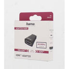 HAMA 200347 Adapter, Mini-HDMI Male - HDMI Female, Ultra-HD, 4K, Black