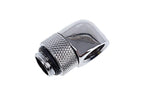 Alphacool Eiszapfen Rotary L-Connector, G1/4 Male to G1/4 Female, Silver