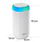 Bluetooth Mobile Speaker HAMA Shine 2.0, 30W, LED, Water Resistant, White, 188229