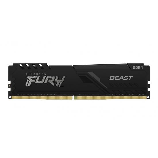 Памет Kingston FURY Beast Black 64GB(2x32GB) DDR4 3200MHz KF432C16BBK2/64