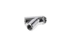 Alphacool Eiszapfen Y-Connector, Rotary, 45°, G1/4 Male to 2 x G1/4 Female, Silver