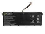 Laptop Battery GREEN CELL, ACER AC14B3K AC14B8K Aspire 5 A515 A517 R15 R5-571T LiIPo 15.2V 2100mAh