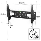 TV Wall Mount, 229 cm (90") up to 50 kg, Theft Protection