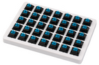 Keychron Cherry MX Mechanical Keyboard Switches, Blue, 35-piece Switch Set