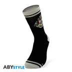 ABYSTYLE HARRY POTTER Black & Grey Hogwarts Socks