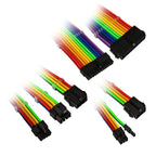 Kolink Core Braided Cable Kit, Rainbow