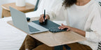 Graphics Tablet HUION Inspiroy Keydial KD200, USB-C, Bluetooth, Metal Grey