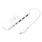 6-Port Hub j5create Mini Dock JCD373, USB, HDMI, SD, 3.5 mm jack
