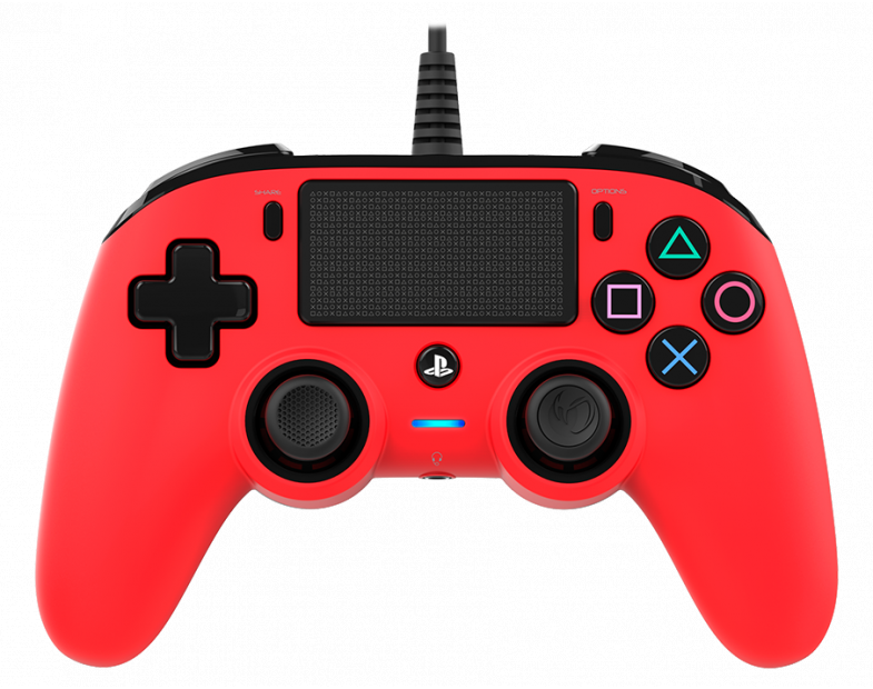 Nacon Wired Compact Controller, Red