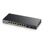 ZYXEL GS1100-10HP Switch, 8-port, Gigabit, PoE, 2xSFP
