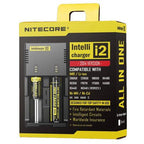 NITECORE i2 Charger, Universal Charger, Li-Ion & NiMH, 18650, CR123, AA, AAA, C, D