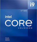 Intel Alder Lake Core i9-12900KF Processor, 16 Cores, 3.20 GHz, 30MB, LGA1700, 125W, BOX