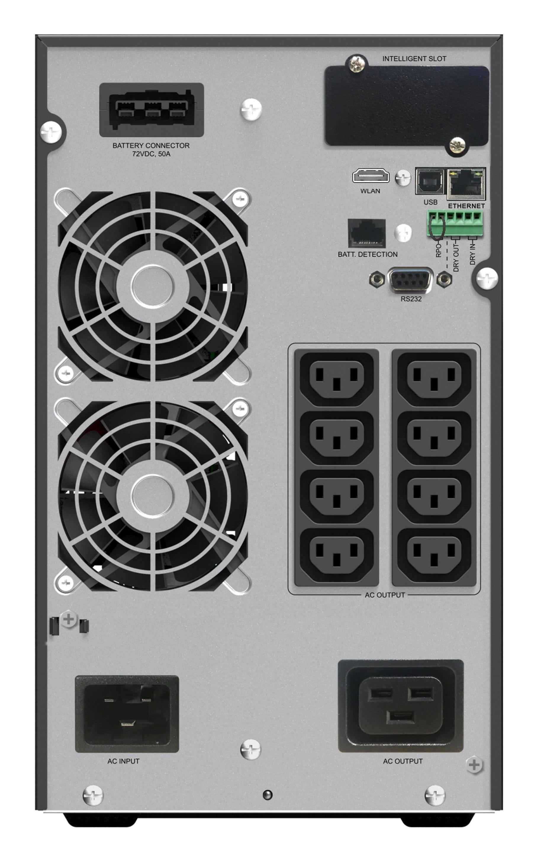UPS POWERWALKER VFI 3000 ICT IoT  PF1 3000VA - 3000 W, On-Line