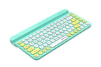 Wireless Keyboard A4tech Fstyler FBK30, Bluetooth, 2.4G, Phone Stand, Cyrillic, Avocado