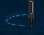 Graphics Tablet HUION Inspiroy Keydial KD200, USB-C, Bluetooth, Metal Grey