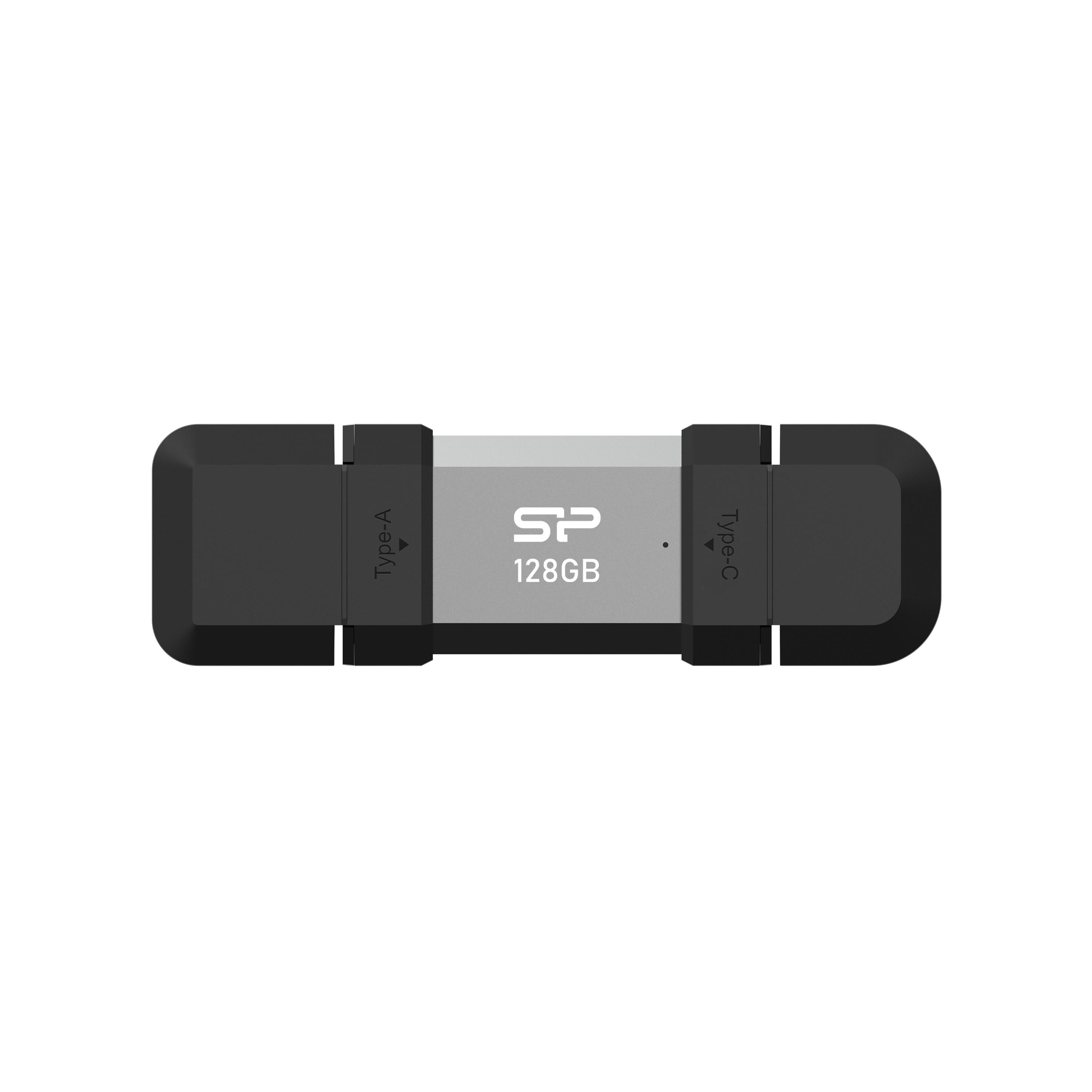 USB памет Silicon Power Mobile C51 128GB USB-A и USB Type-C (USB 3.2 Gen 1)