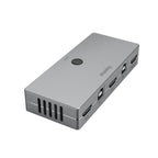 KVM Switch Hama Connect2Switch, 4-port, USB, HDMI, Incl. cables