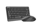 A4TECH Fstyler FGS1110Q Keyboard and Mouse Set, Wireless, Grey