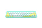 Wireless Keyboard A4tech Fstyler FBK30, Bluetooth, 2.4G, Phone Stand, Cyrillic, Avocado