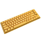 Ducky One 3 Yellow SF 65 Gaming Mechanical Keyboard, Cherry MX Black Switches