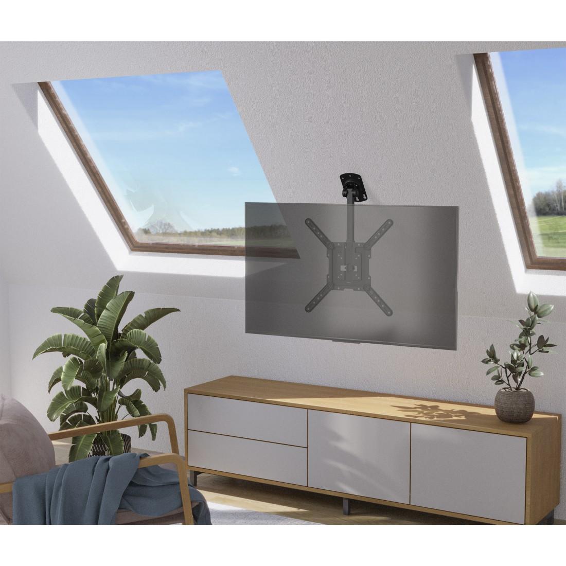 HAMA Стойка за таван  TV, регулируемa, 165 см (65"), 220877