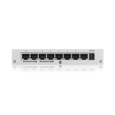 Суич ZYXEL GS-108B v3, 8 портов, Gigabit, метален корпус
