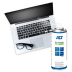 ACT AC9501 Air Duster Spray, For keyboards, LCD, TV monitors, 400 ml.