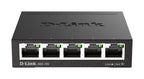 Switch D-Link DGS-105/E, 5 ports, 10/100/1000, Gigabit, metal casing