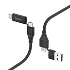 Charging cable HAMA 4-in-1, 1.5 m, 201537